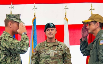 Joint Task Force Micronesia hosts first Change of Command ceremony; emphasizes regional peace, security