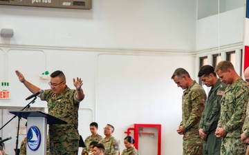 JTF-M holds change of command ceremony