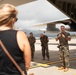 Maj Donaldson receives Meritorious Service Medal from Major General Wortman