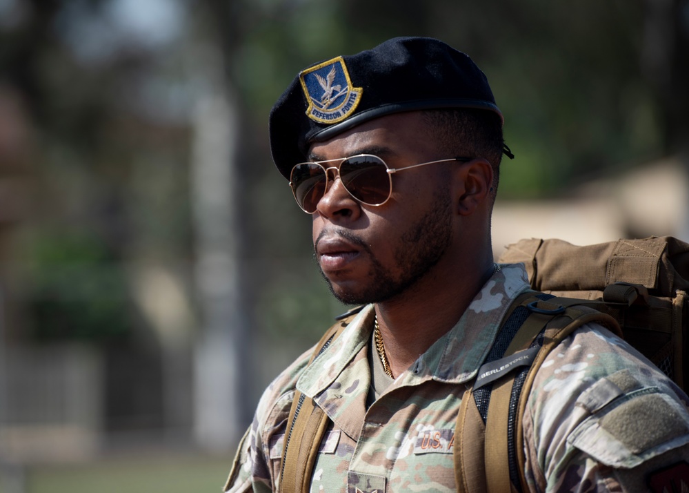 Incirlik AB Defenders honor the fallen during 24-hour ruck march