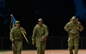 Incirlik AB Defenders honor the fallen during 24-hour ruck march