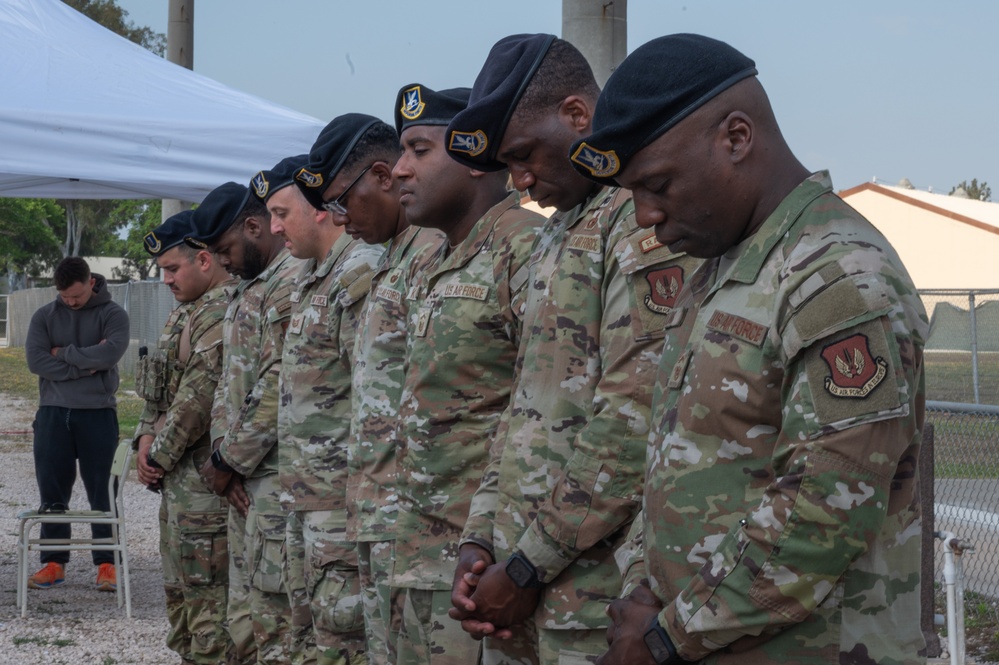 Incirlik AB Defenders honor the fallen during 24-hour ruck march