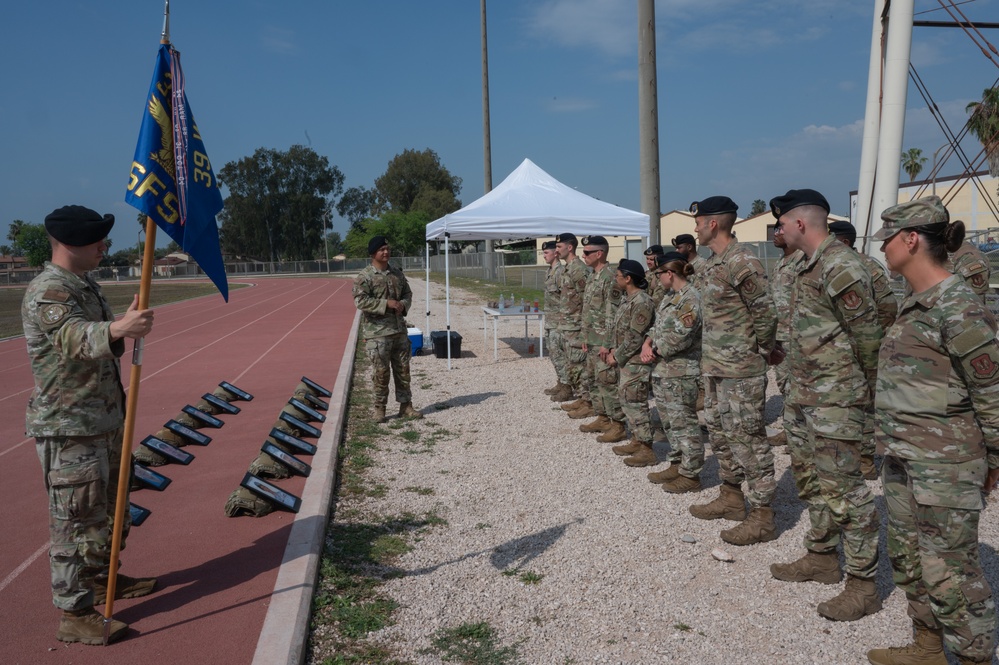 Incirlik AB Defenders honor the fallen during 24-hour ruck march