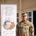 US Army Master Sergeant Anthony Vega poses for a photo at African Lion 2025