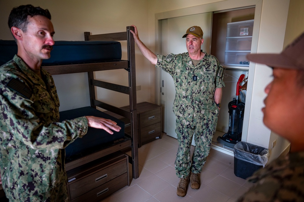 Vice Adm. Scott Gray NSA Naples Tour