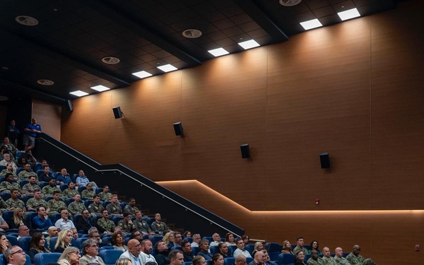 CNIC Commander Visits NSA Naples, Praises Team for Dedication to Mission