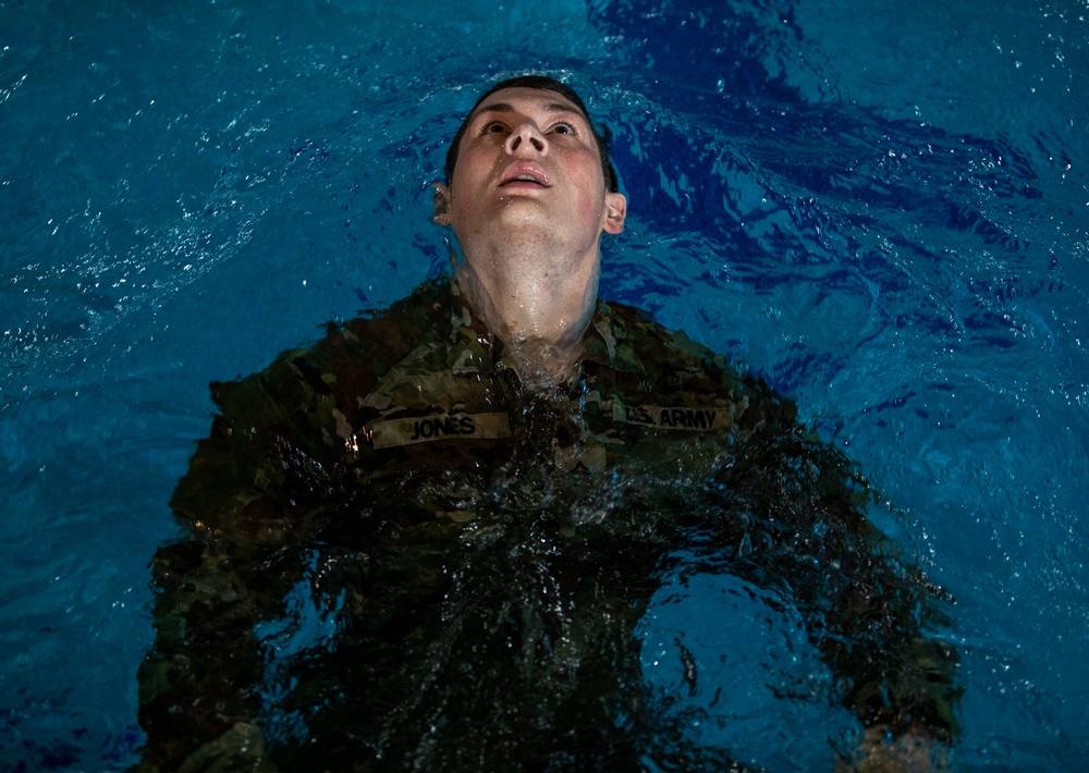 U.S. Army Soldiers earn through physical challenge, the German Armed Proficiency Badge.