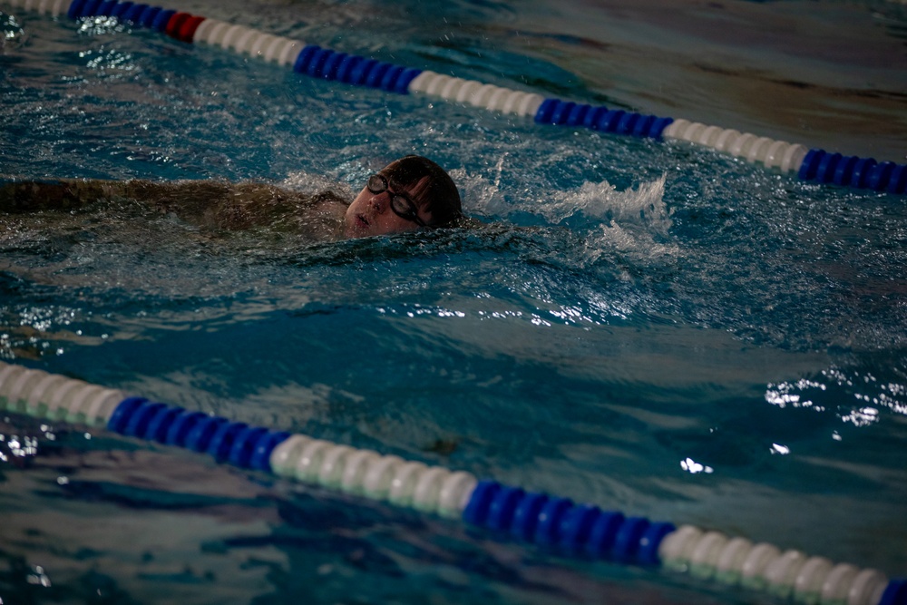 U.S. Army Soldiers earn through physical challenge, the German Armed Proficiency Badge.