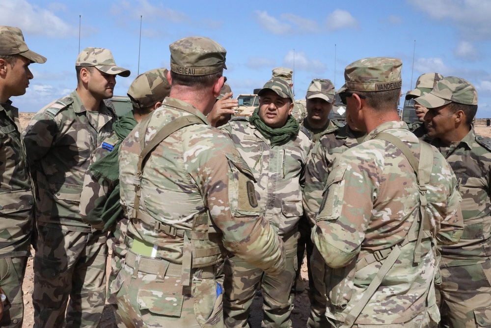 New Hampshire Guard, Morocco partner for HIMARS training at African Lion 2025