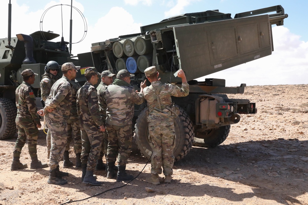 New Hampshire Guard, Morocco partner for HIMARS training at African Lion 2025