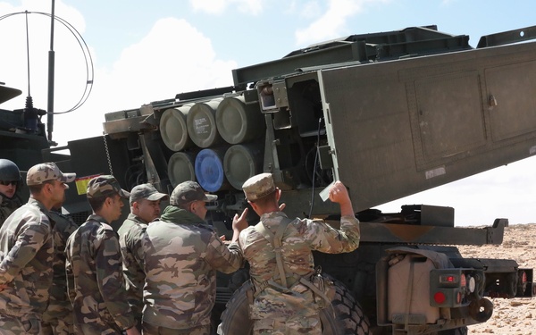 New Hampshire Guard, Morocco partner for HIMARS training at African Lion 2025