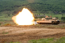 4-6th Infantry Regiment Conducts a M2A1 Abrams LFX in Bulgaria