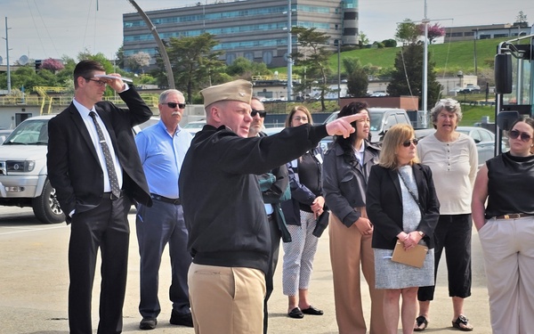 Naval Station Newport Hosts Local Community Leaders For Visit, Briefings