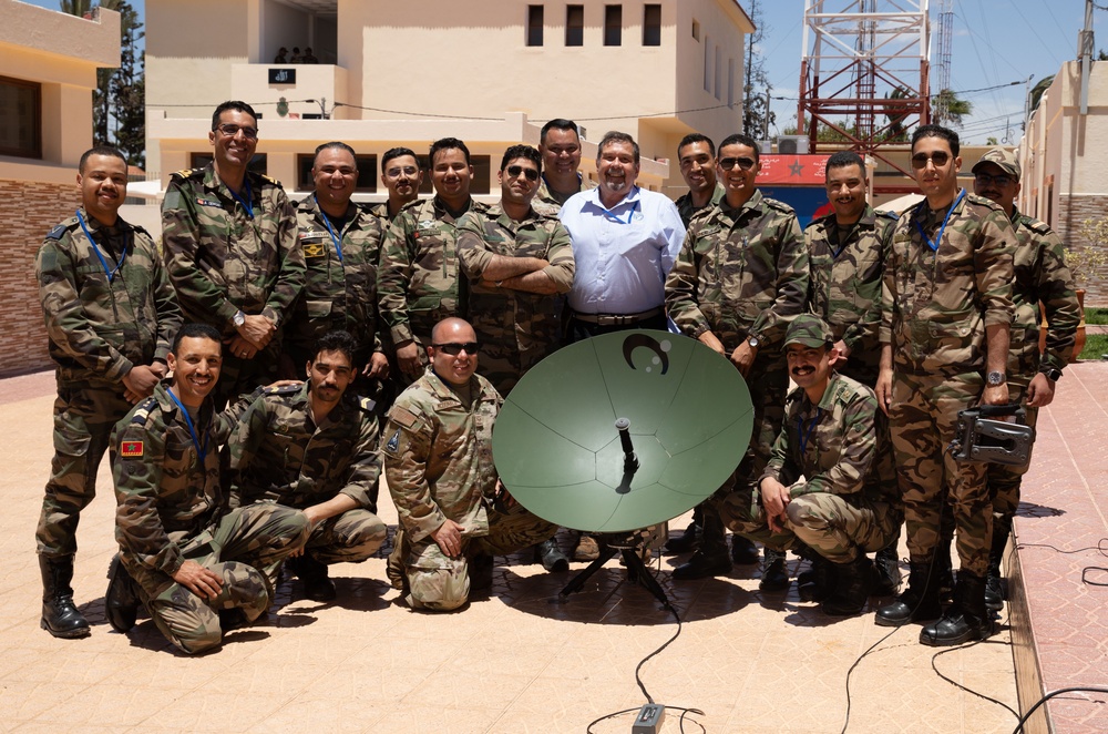 US Space Force, Morocco conduct satellite training at African Lion 2025