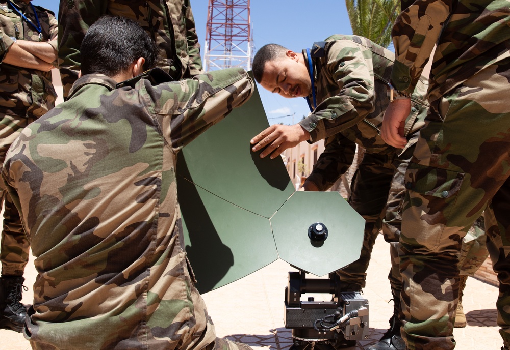US Space Force, Morocco conduct satellite training at African Lion 2025