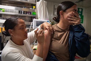 AFN Aviano Radio News : Wyverns staying Vaccinated