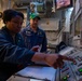 USS Gridley Engineering Drill