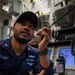 USS Gridley Engineering Drill