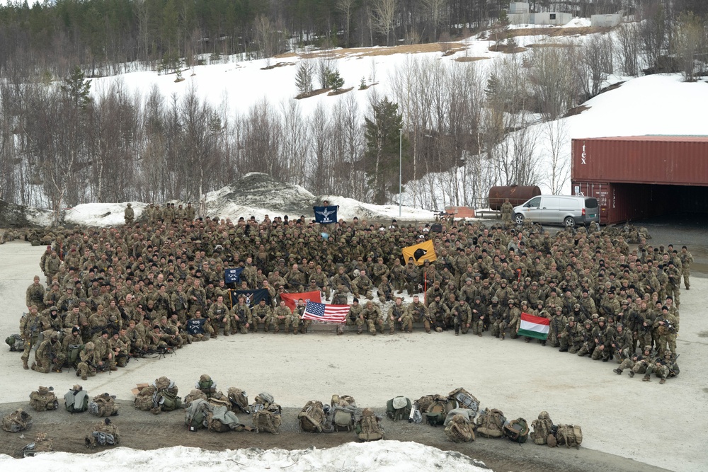 Soldiers conduct force-on-force combat training for Swift Response during DEFENDER 25