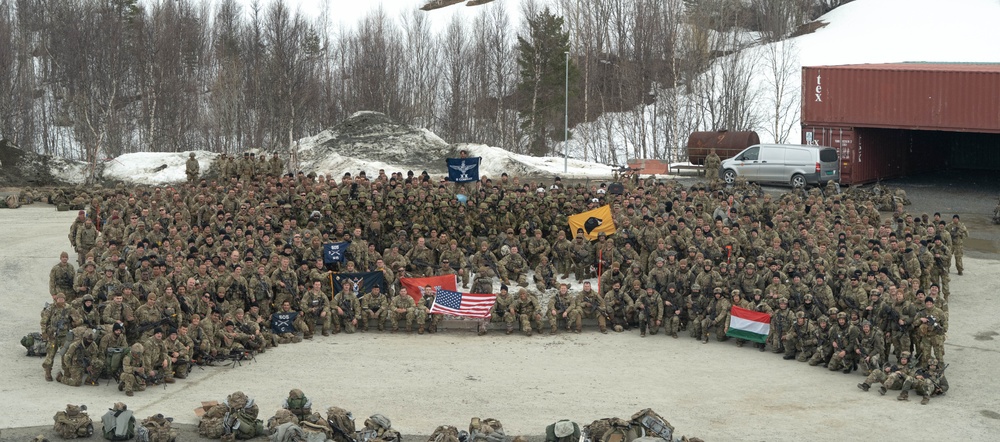 Soldiers conduct force-on-force combat training for Swift Response during DEFENDER 25