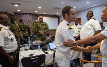 Cabo Verde Chief of Defense Visits Obangame Express 2025 Exercise Control Group