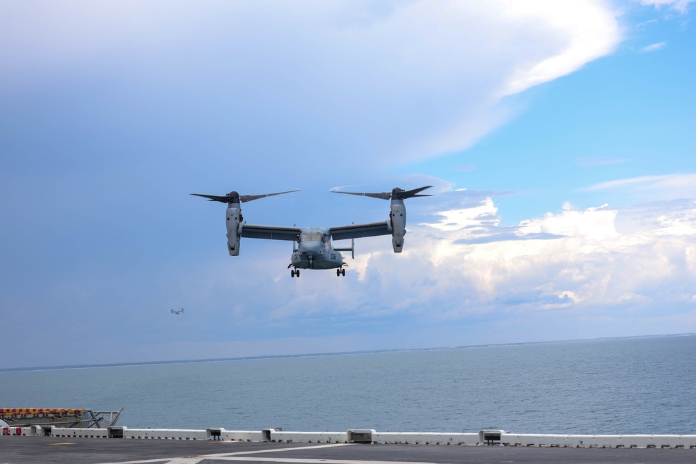 USS Iwo Jima Conducts Flight Operations