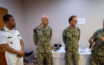 Cabo Verde Chief of Defense Visits Obangame Express 2025 Exercise Control Group