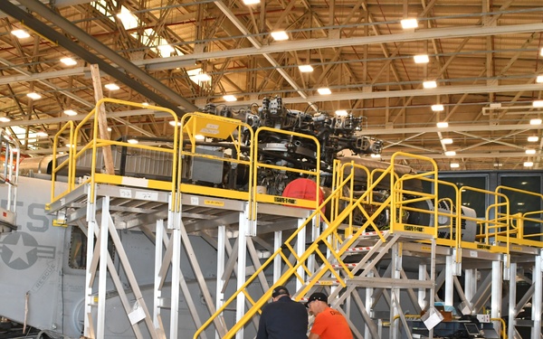 FRCE inducts first CH-53K King Stallion for maintenance