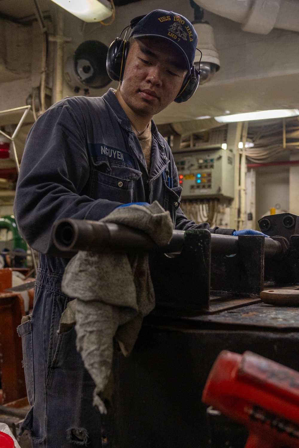 Daily Operations Onboard Iwo Jima