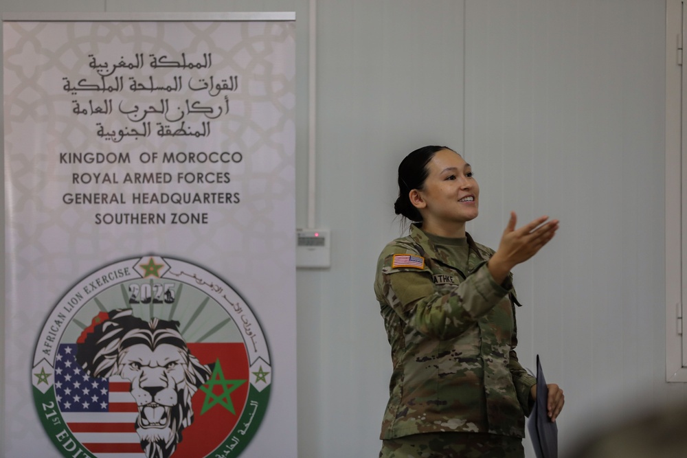 US, Morocco conduct enlisted development workshop at African Lion 2025