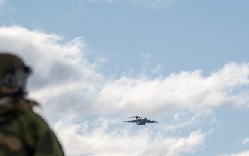 82nd Airborne Division conduct an integrated Joint Forcible Entry training exercise for Swift Response 25