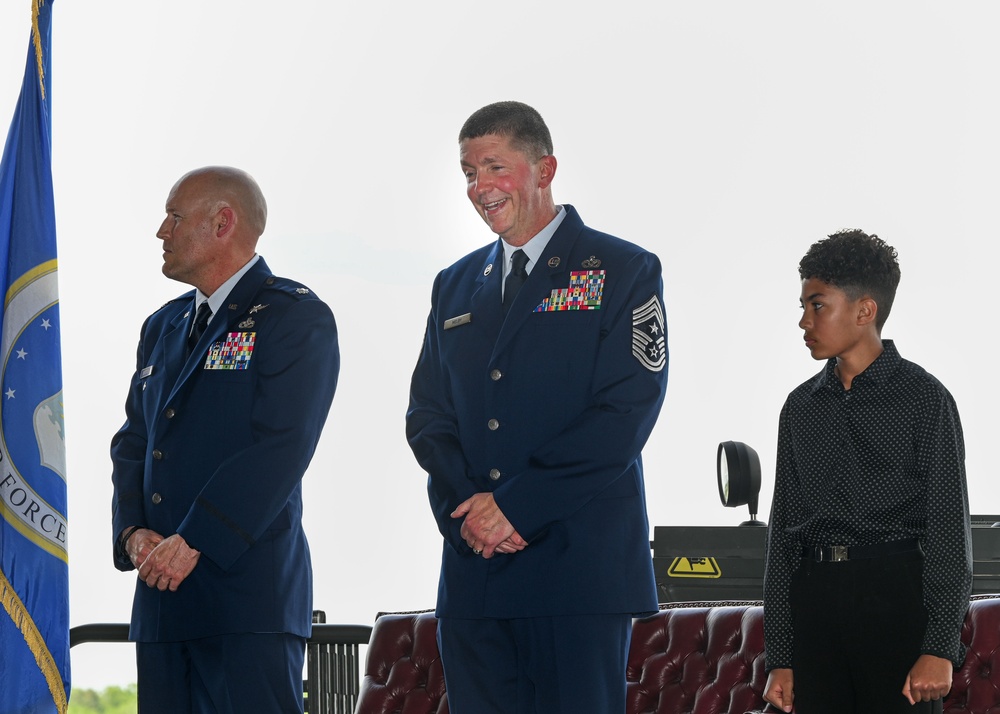 Liberty Wing command chief retires