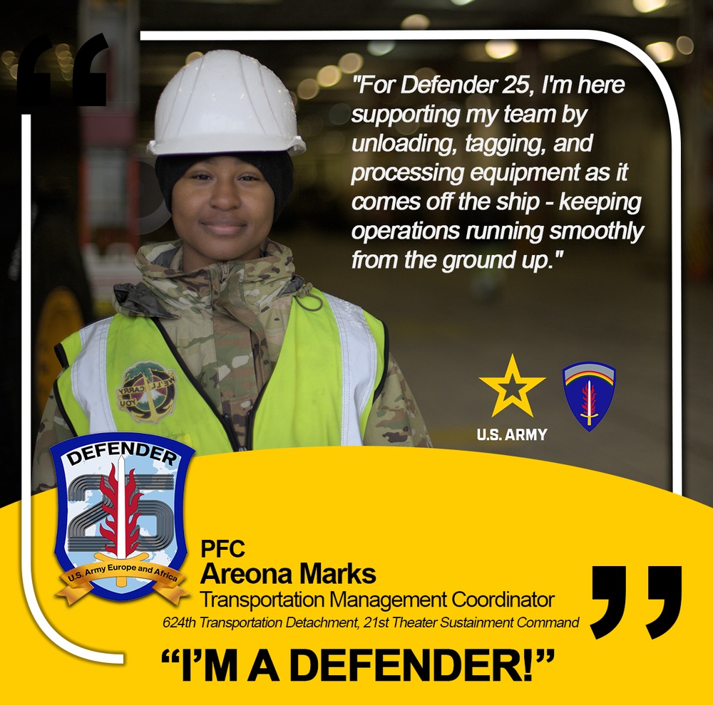 I'm A DEFENDER - PFC Marks