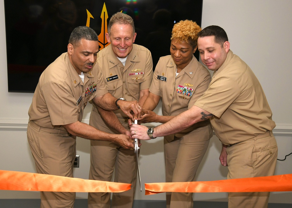 Navy Cyber Defense Operations Command (NCDOC) held a ribbon cutting ceremony
