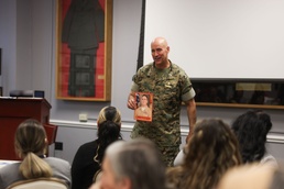 II MEF Chief of Staff Speaks to Attendees of the Camp Lejeune Leadership Seminar