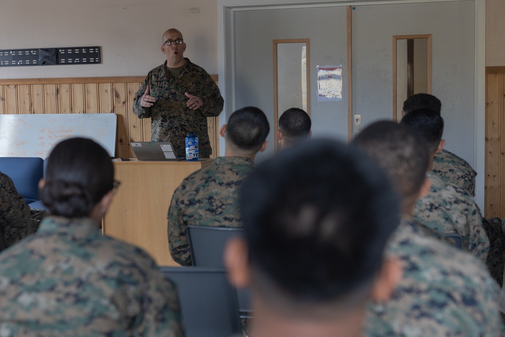 Swift Response 25 | U.S. Marines conduct Lance Corporal Leadership and Ethics Seminar