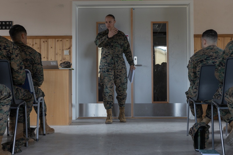 Swift Response 25 | U.S. Marines conduct Lance Corporal Leadership and Ethics Seminar