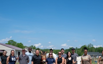 Giving Back: AFMAO honorary commander offers unique resilience connection for team members