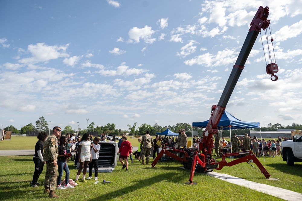 Moody AFB hosts inaugural showcase with Lanier County School District