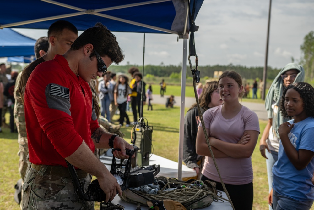 Moody AFB Hosts Inaugural Showcase with Lanier County School District