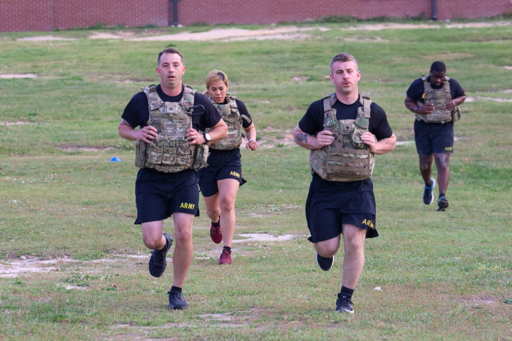 C Co, 189th DSSB, Win H2F Fitness Challenge
