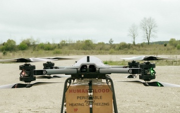 Swift Response 2025: 173rd Airborne Brigade uses drones to cut risk in blood resupply missions