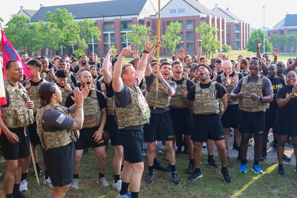 C Co, 189th DSSB, Win H2F Fitness Challenge
