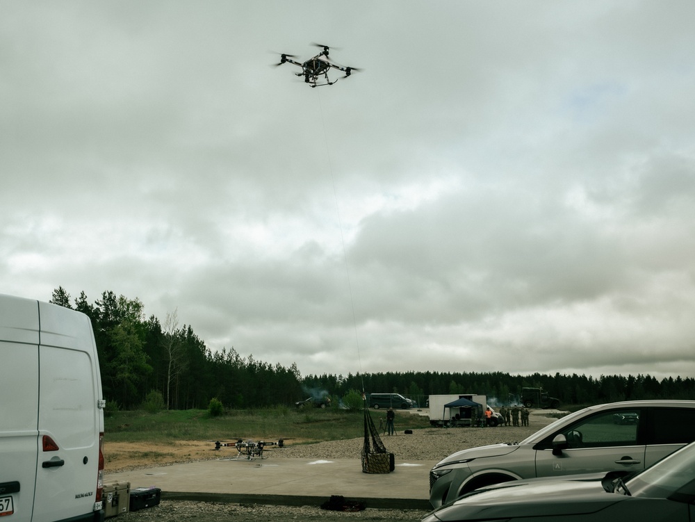 Swift Response 2025: 173rd Airborne Brigade uses drones to cut risk in blood resupply missions