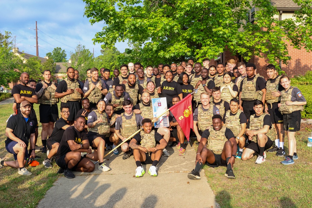 C Co, 189th DSSB, Win H2F Fitness Challenge