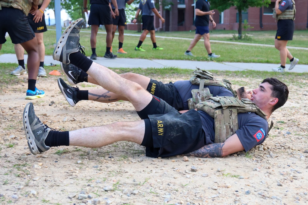 C Co, 189th DSSB, Win H2F Fitness Challenge