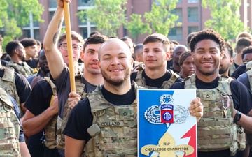 C Co, 189th DSSB, Win H2F Fitness Challenge