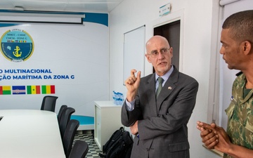 Ambassador Robert Scott Joins Obangame Express 2025 in Cabo Verde