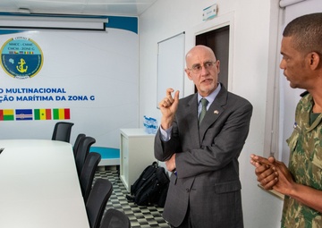 Ambassador Robert Scott Joins Obangame Express 2025 in Cabo Verde
