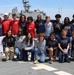 The Governor’s STEM Academy Tour’s MSC Ship